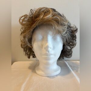 TWC The Wig Authority Fashion Club Designs RUBY Wig Blond Highlights Brown Sz L